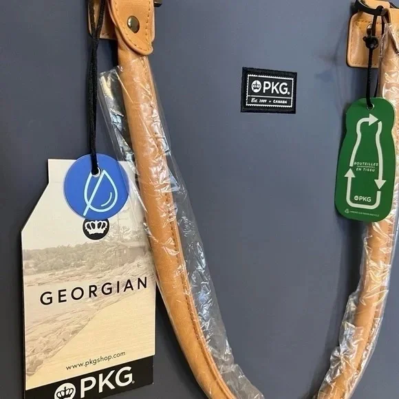 PKG Georgian Recycled 33L Tote Bag - Blue - Picture 2 of 7